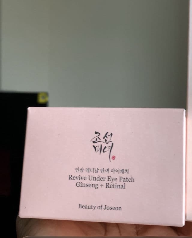 BEAUTY OF JOSEON Revive Under Eye Patch : Ginseng + Retinal review photo by 00yiin