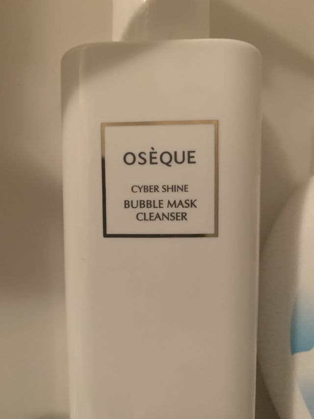 Oseque Cyber Shine Bubble Mask Cleanser review photo by AACarroll