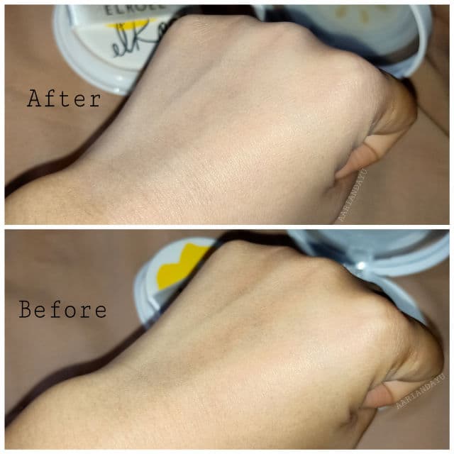 ELROEL Pang Pang Big Sun Cushion UV Shield review photo by AARIANDAYU