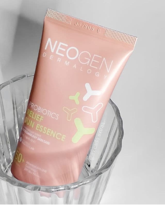 NEOGEN Probiotics Relief Sun Essence SPF 50 PA++++ review photo by AVCado