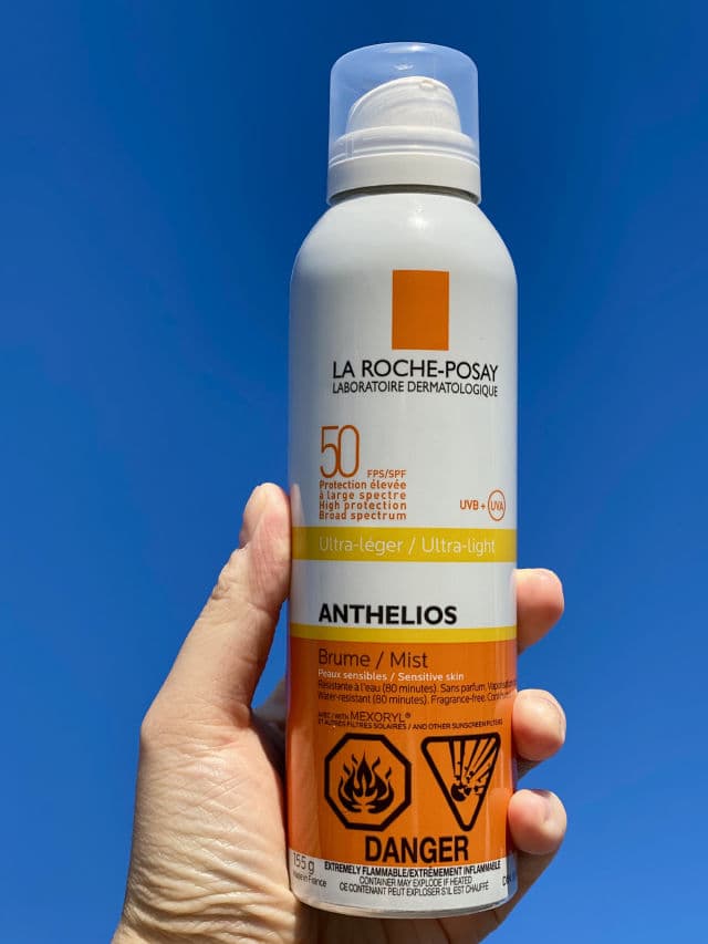 La Roche-Posay Anthelios SPF 50 Spray Sunscreen review photo by Achilles