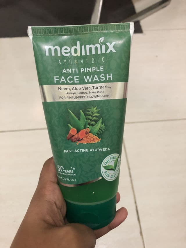 Medimix Anti Pimple Cleanser review photo by Achu