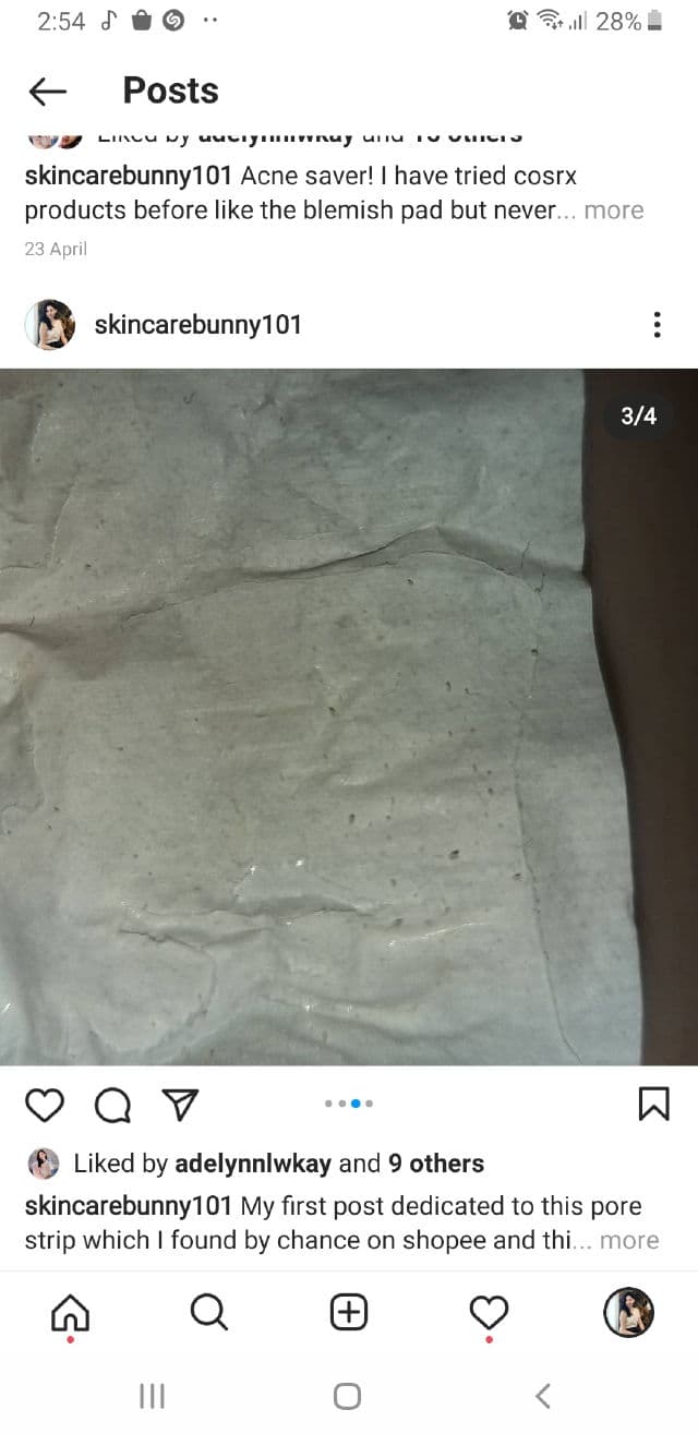 Lanbena Blackhead Remover Nose Mask Pore Strip review photo by Adelynnlwkay