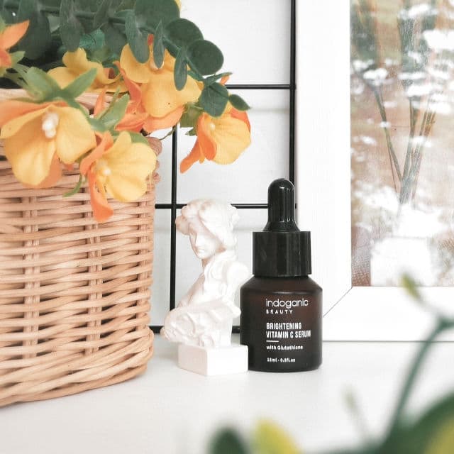 Indoganic Brightening Vitamin C Serum with Glutathione review photo by HilalAfandi