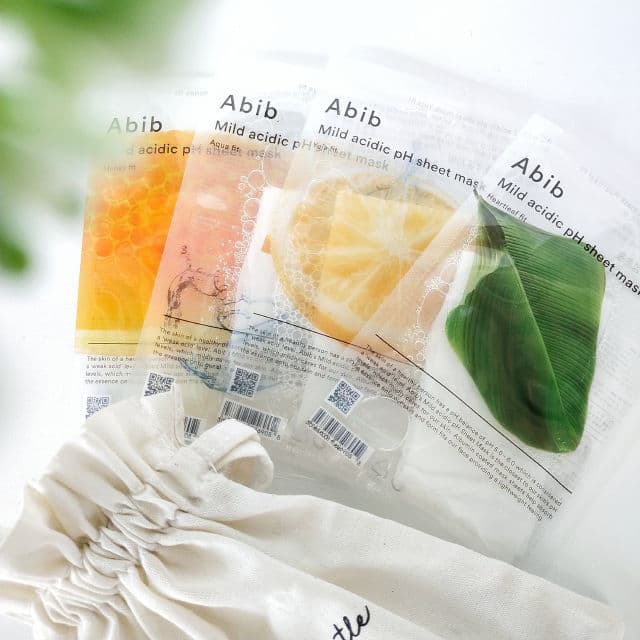 Abib Mild Acidic pH Sheet Mask Yuja Fit review photo by Afandi