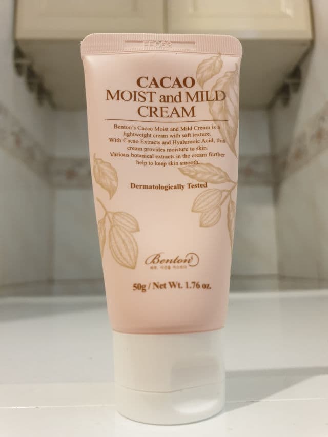 BENTON Cacao Moist and Mild Cream review photo by Agness