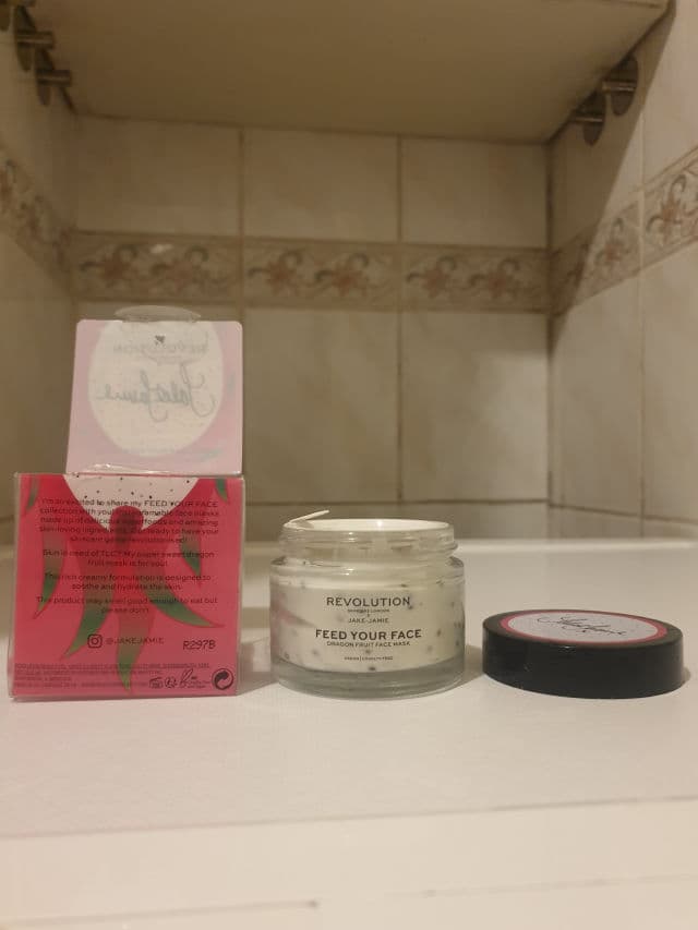 Revolution Beauty Dragon Fruit Face Mask review photo by Agness