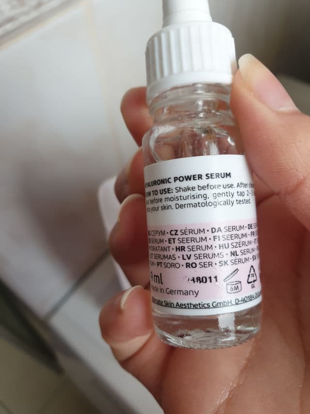 one.two.free! Hyaluronic Power Serum review photo by Agness