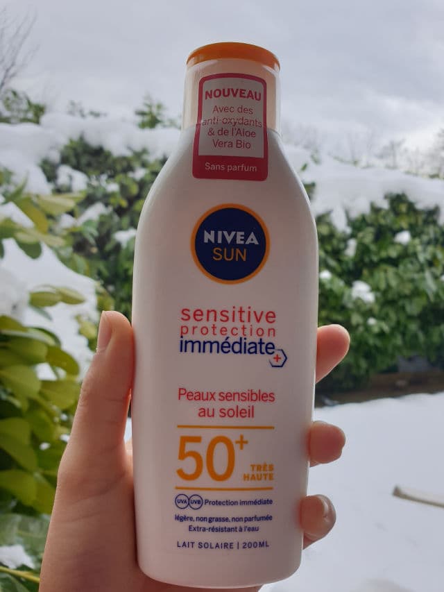 Nivea Sun Sensitive Sofortschutz Sonnenschutz LSF 50+ review photo by Agness