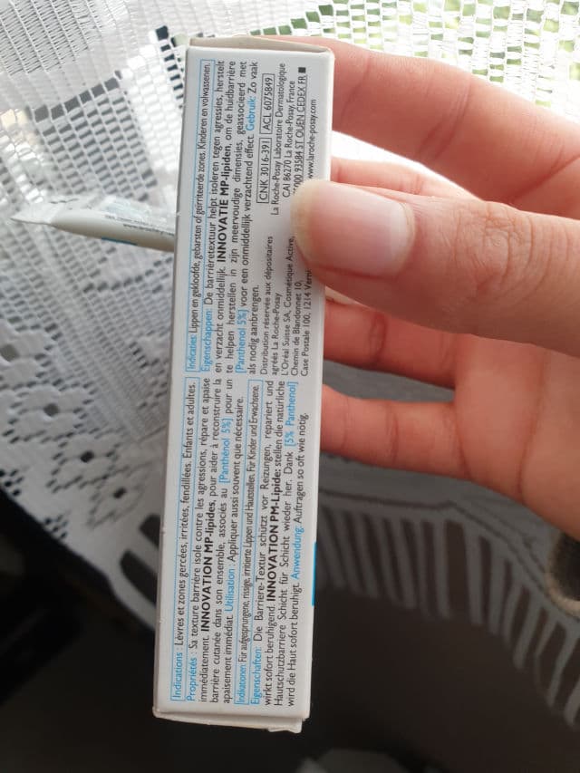 La Roche-Posay Cicaplast Baume B5 Lips review photo by Agness