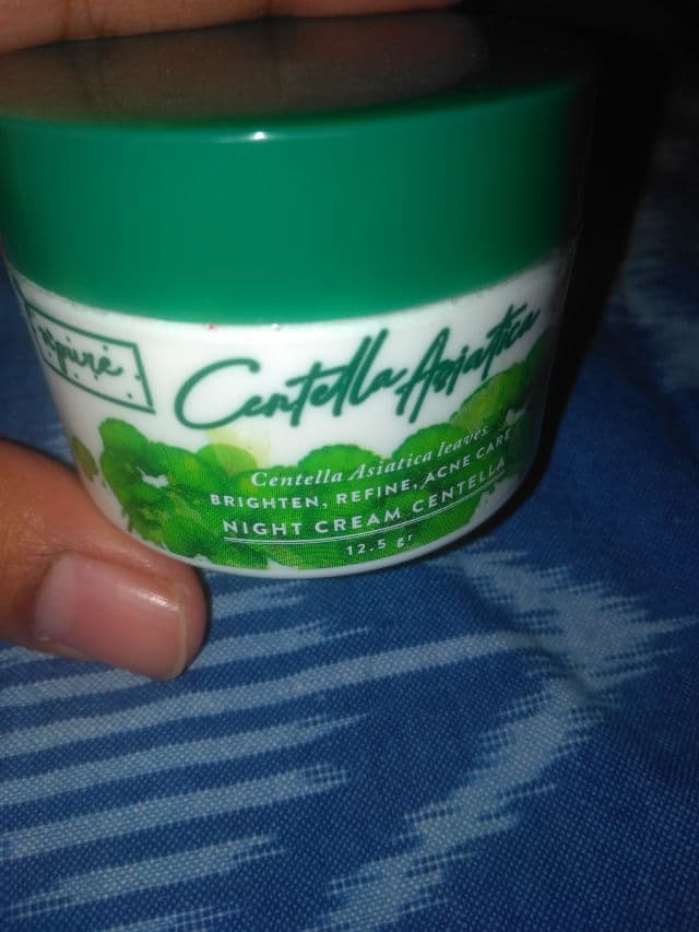 N'Pure Night Cream Centella Asiatica review photo by Aisyahdian