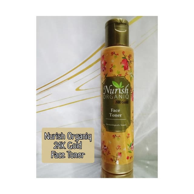 Nurish Organiq 24k Gold Toner review photo by Ajejews