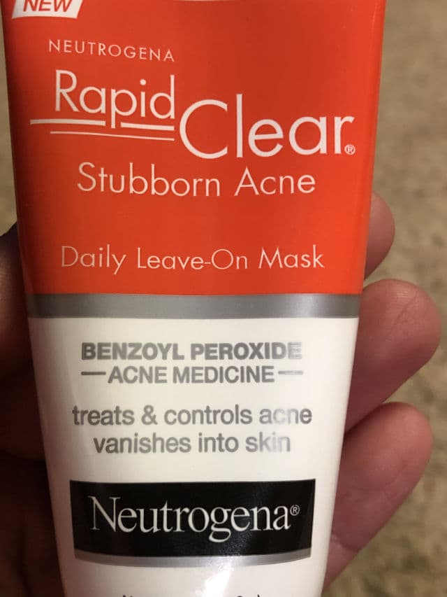 Neutrogena Rapid Clear Stubborn Acne Daily Leave-On Mask review photo by Ajsensitiveskincare