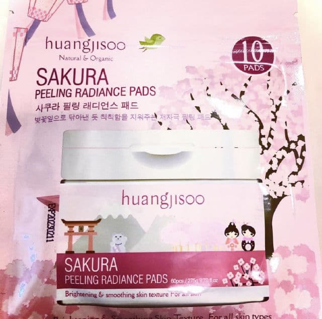 Huangjisoo Sakura Peeling Radiance Pads review photo by Ajsensitiveskincare