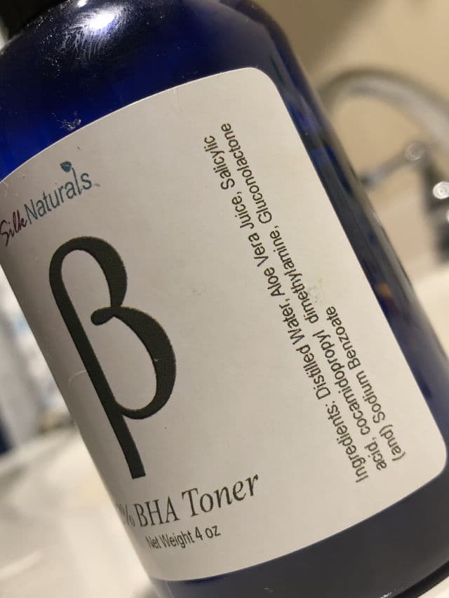 Silk Naturals 2% BHA Toner review photo by Ajsensitiveskincare