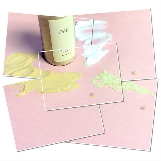 Sioris My Soft Grain Scrub review photo by Ajsensitiveskincare
