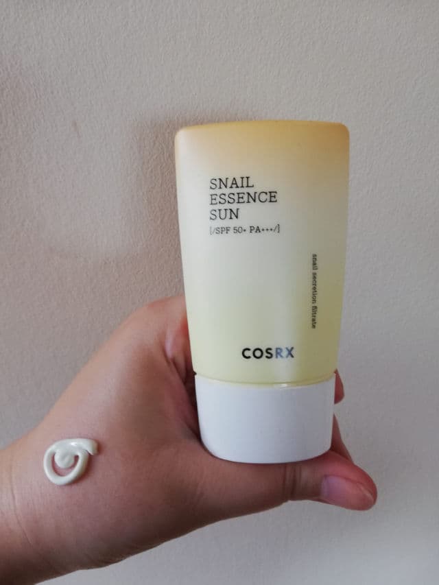 COSRX Shield Fit Snail Essence Sun SPF50+ PA+++ review photo by Alede