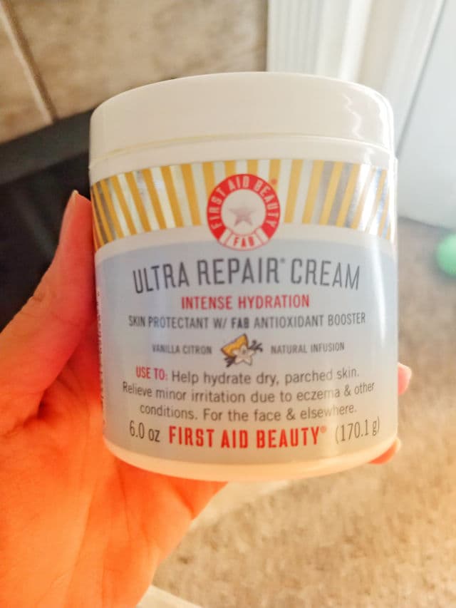 First Aid Beauty Ultra Repair Cream Intense Hydration Vanilla Citron review photo by Alexxbites
