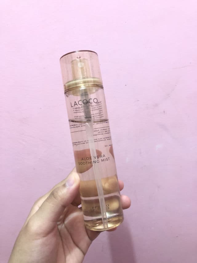 Lacoco en nature Aloe Vera Soothing Mist review photo by Alfath