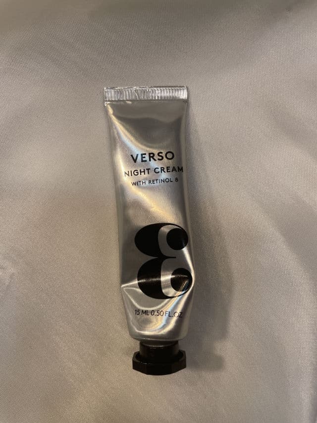Verso Night Cream review photo by Alhala