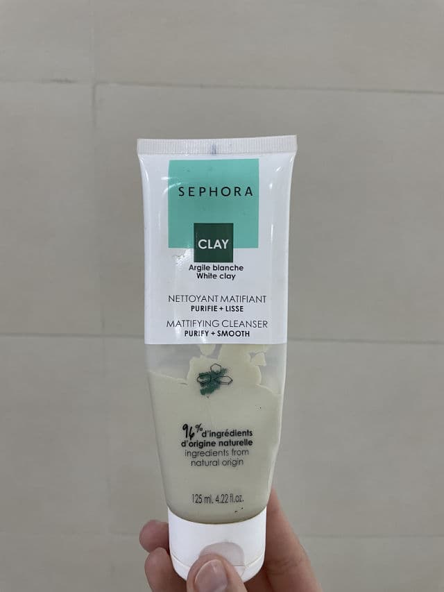 Sephora Collection White Clay Mattifying Cleanser review photo by Alhala