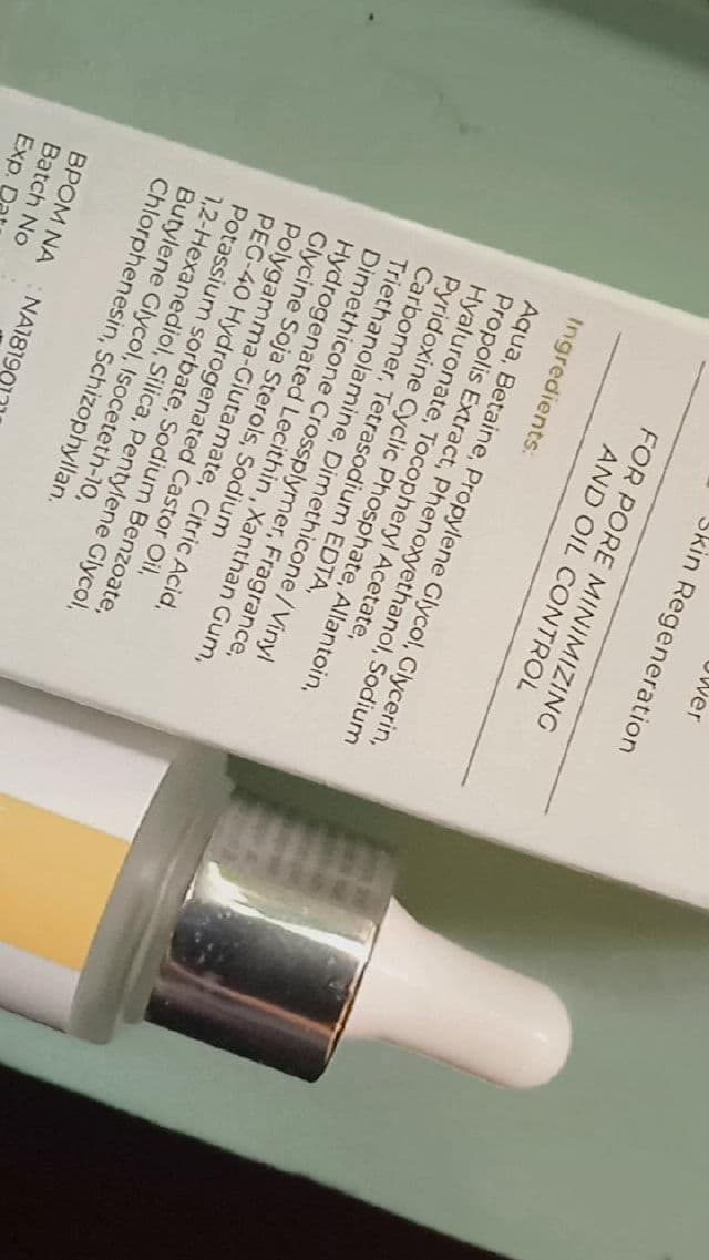 Hanasui Cosmetics Propolis Serum review photo by Alice14