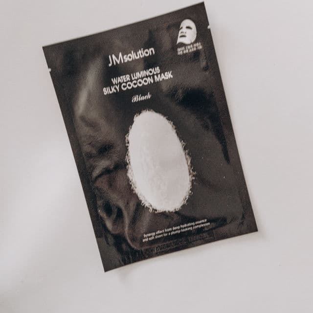 JMsolution Water Luminous Silky Cocoon Mask Black review photo by OlyaAlink