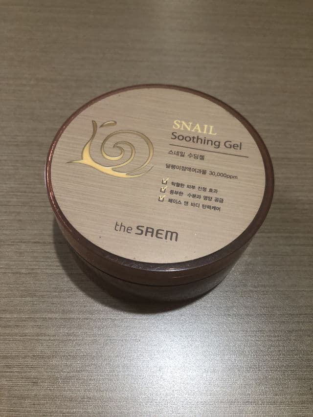 THE SAEM Snail Soothing Gel review photo by AlooeHa