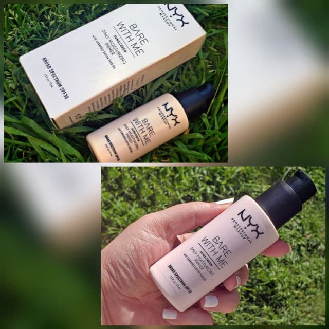 Nyx Cosmetics Bare With Me Cannabis Sativa Daily Moisturizing Primer SPF 30 review photo by AlottaReviews