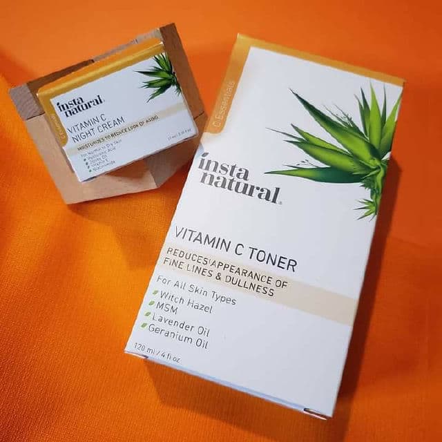 InstaNatural Vitamin C Toner review photo by AlottaReviews