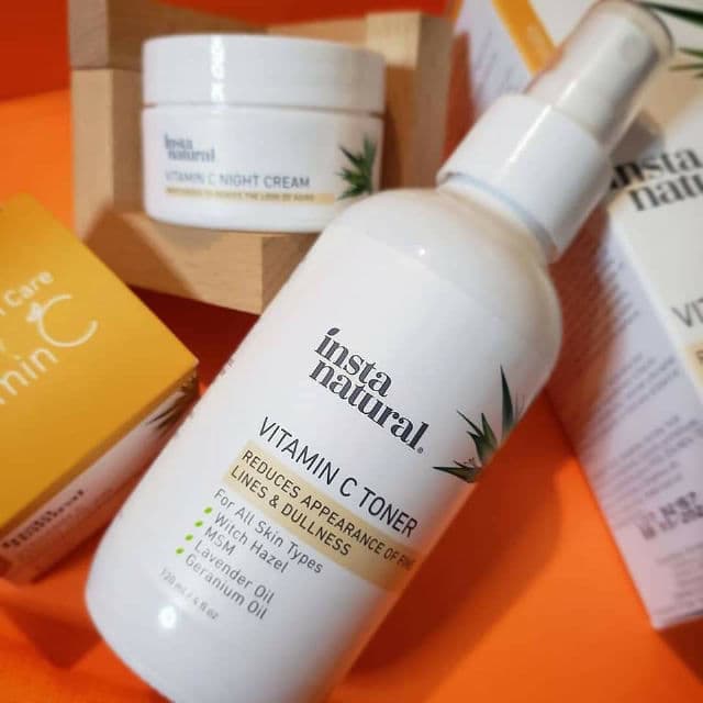 InstaNatural Vitamin C Toner review photo by AlottaxReviews