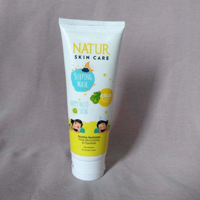 Natur Skin Care Sleeping Mask Cica & Witch Hazel review photo by AmaliaAnnufus