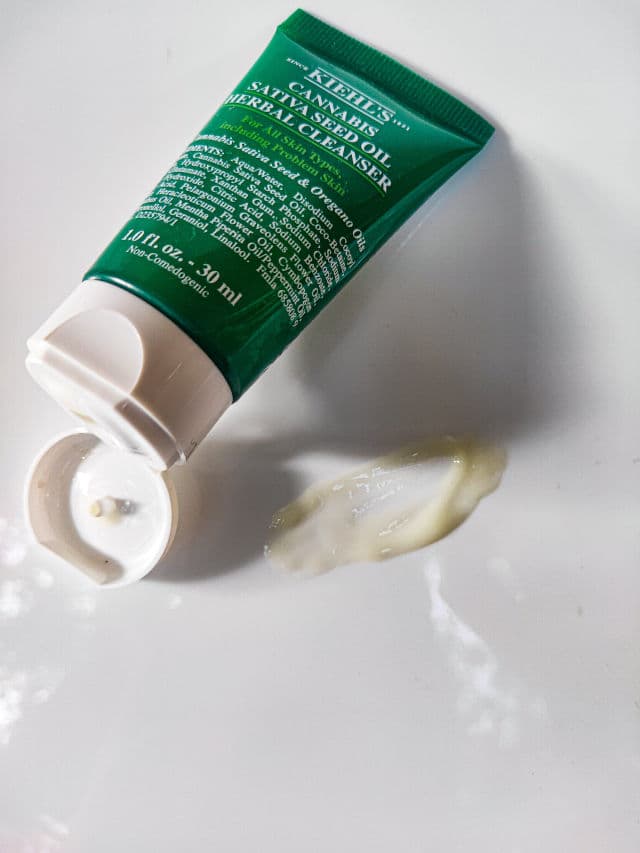 Kiehl's Cannabis Sativa Seed Oil Herbal Cleanser review photo by Amaljanardhanan
