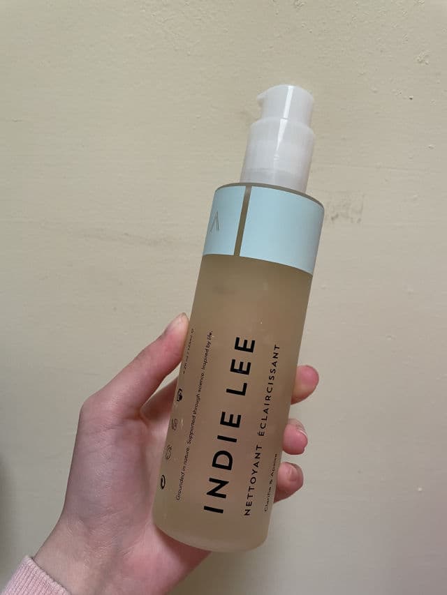 Indie Lee Brightening Cleanser review photo by Amandy