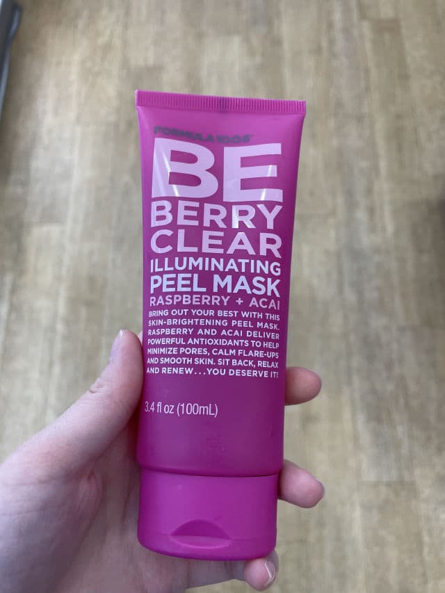 Formula 10.0.6 Be Berry Clear Illuminating Peel Mask review photo by Amandy