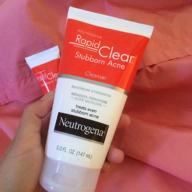 Neutrogena Rapid Clear Stubborn Daily Acne Facial Cleanser review photo by AnDreWtgy