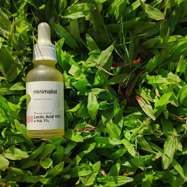 Minimalist Lactic Acid 10% + Hyaluronic Acid 1% review photo by Anaekshi