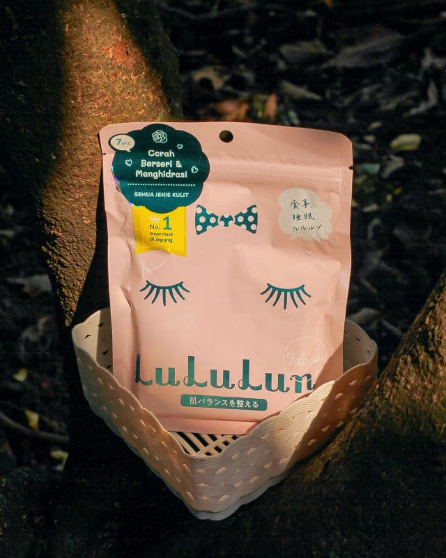 Lululun Pink Face Mask review photo by Anandanftrn