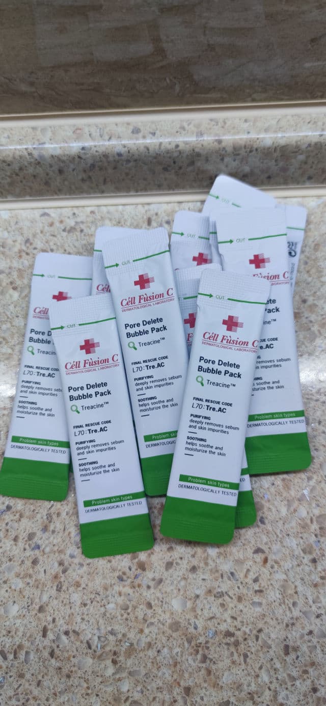 Cell Fusion C Pore Delete Bubble Pack review photo by AnastasiaS