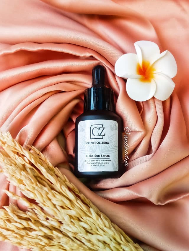 Control Zero C the Sun Serum review photo by Andhadya