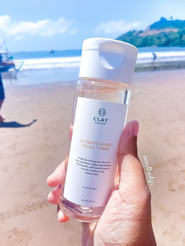 Clay Botanicals Ultimate Hydro Facial Toner review photo by Andhadya