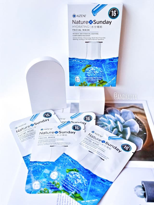 Aizen Nature Sunday Hydrating Facial Mask review photo by Andhadya