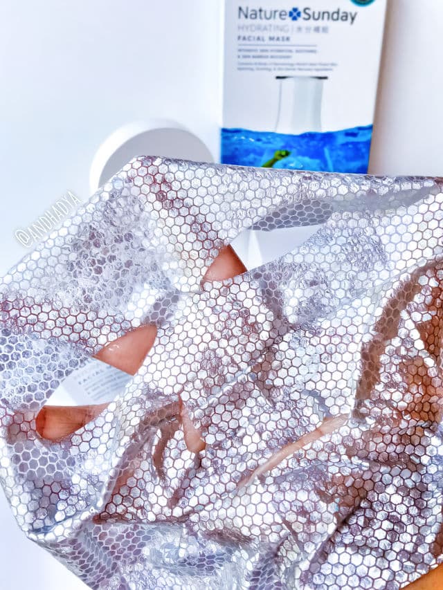 Aizen Nature Sunday Hydrating Facial Mask review photo by Andhadya