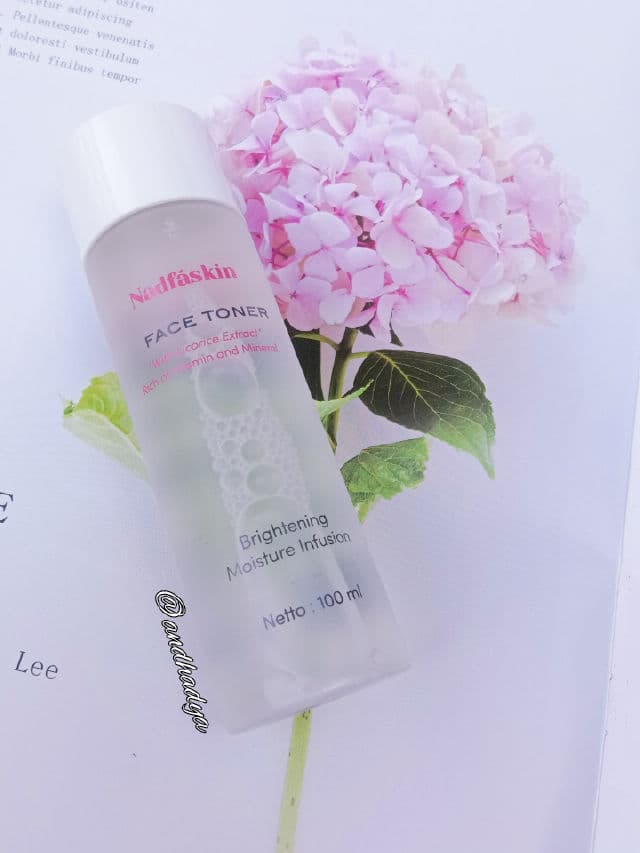Nadfaskin Face Toner Brightening Moisture Infusion review photo by Andhadya