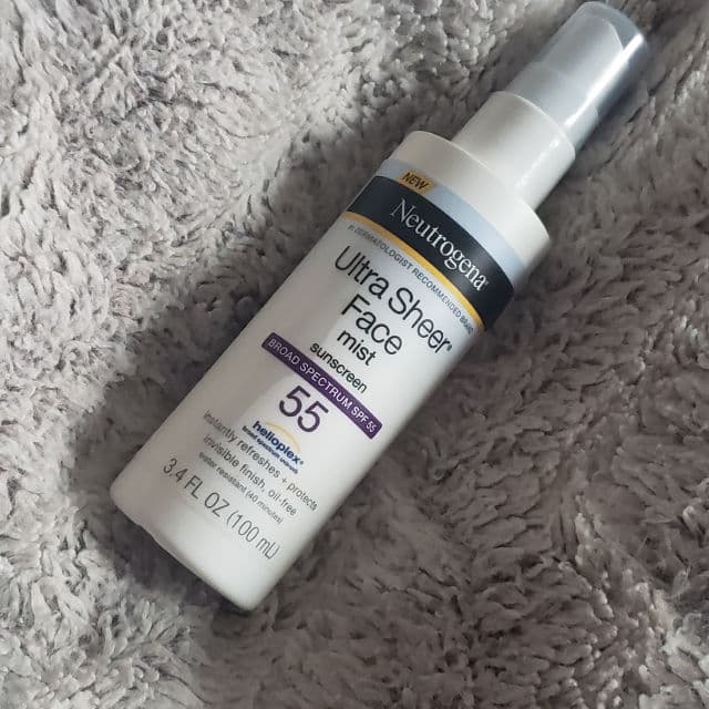 Neutrogena Ultra Sheer Face Mist Sunscreen Broad SPF 55 review photo by ImAngie