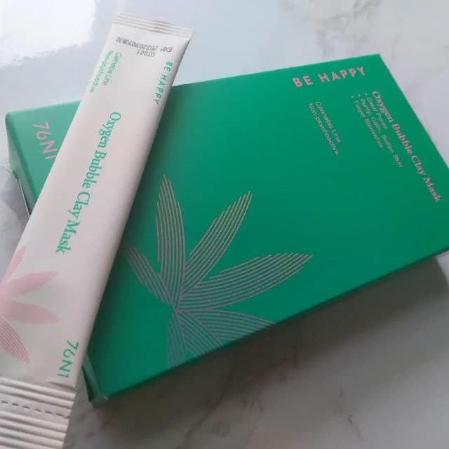 76N1 Be Happy Oxygen Bubble Clay Mask  review photo by Annafe600