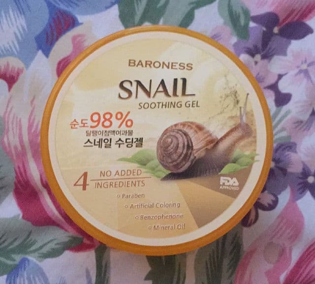Baroness Snail Soothing Gel review photo by ItsMeArtemis