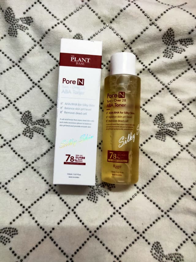 The Plant Base Pore N Turn-Over 28 ABA Toner review photo by Annie93
