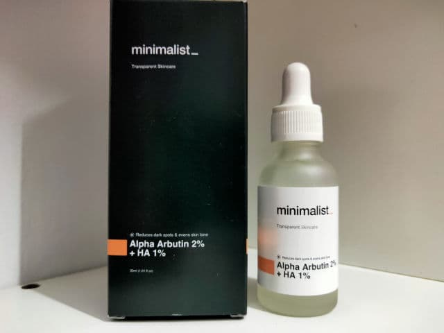 Minimalist Alpha Arbutin 2% + Hyaluronic Acid 1% review photo by Annie93