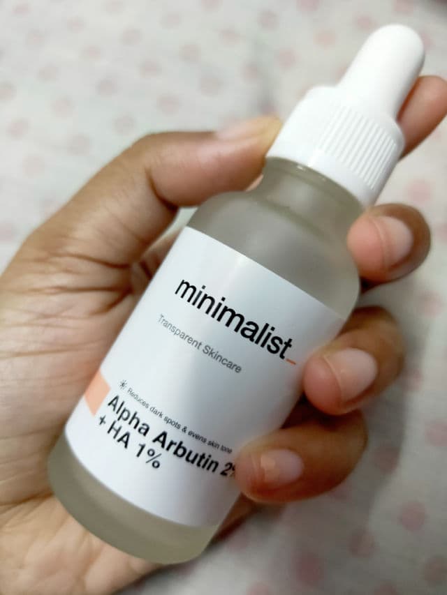 Minimalist Alpha Arbutin 2% + Hyaluronic Acid 1% review photo by Annie93